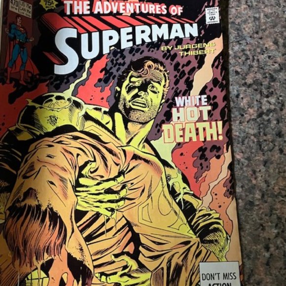 3 Vintage Superman Comics & 1 Grafic Novel - Picture 3 of 16